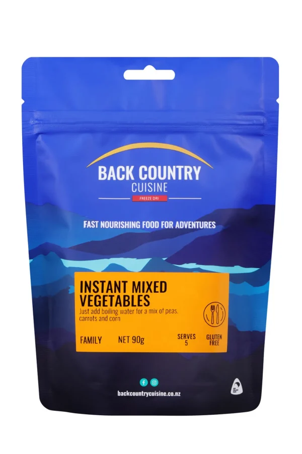 Back Country Cuisine Instant Mixed Vegetables —90 G>Macpac Best