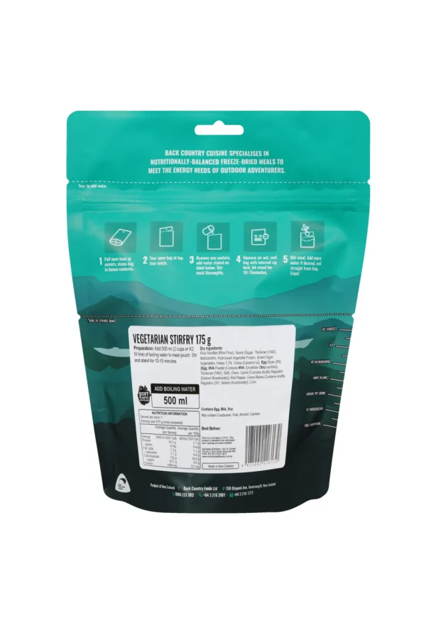 Back Country Cuisine Vegetarian Stirfry —175 G>Macpac Online