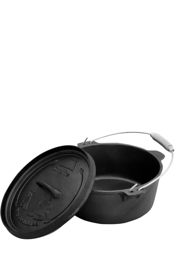 Campfire 4.5Qt Cast Iron Camp Oven>Macpac Shop