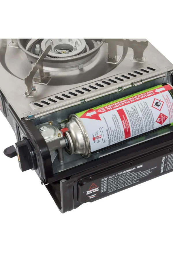 Gasmate Travelmate Ii Ss Twin Butane Stove With Hotplate>Macpac Sale