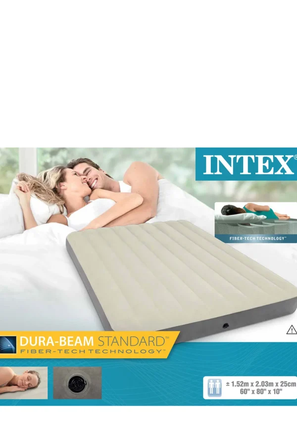 Intex Queen Deluxe Dura-Beam Air Bed>Macpac Clearance