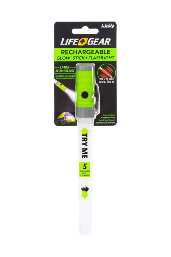 Life+Gear Rechargeable Glowstick+Flashlight>Macpac Fashion