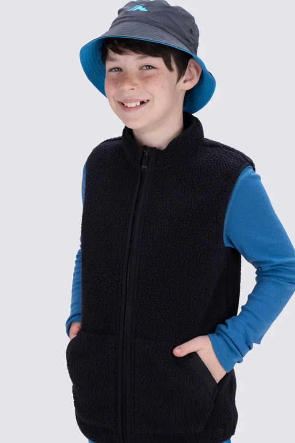 Kids' High-Pile Fleece Vest>Macpac Discount
