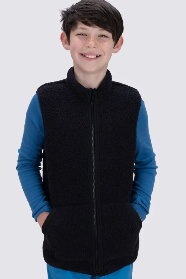 Kids' High-Pile Fleece Vest>Macpac Discount
