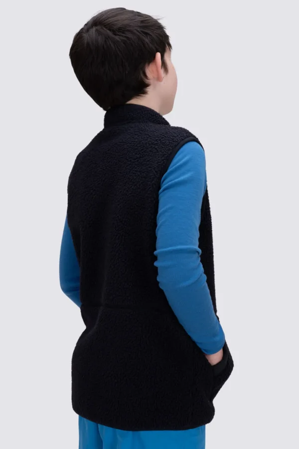 Kids' High-Pile Fleece Vest>Macpac Discount