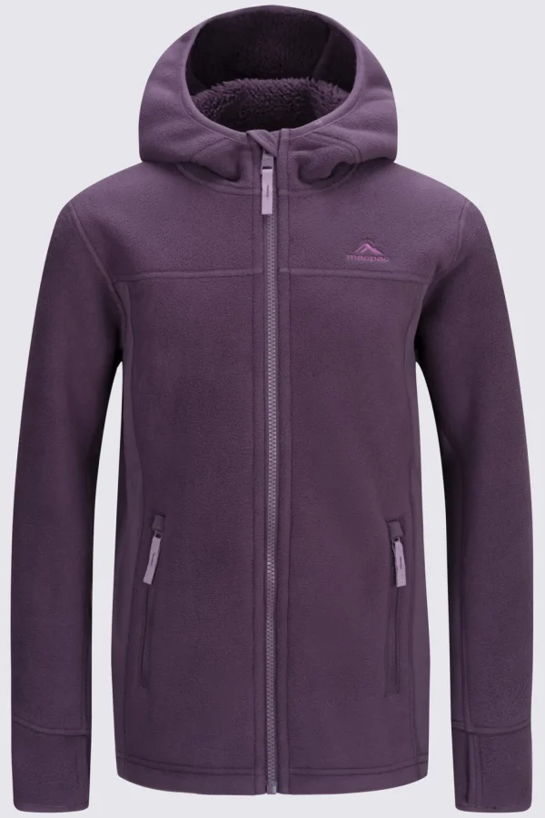 Kids' Mini Mountain Hooded Fleece Jacket>Macpac Cheap