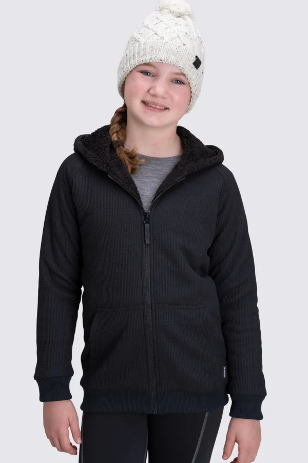 Kids' Waffle Sherpa Jacket>Macpac Shop
