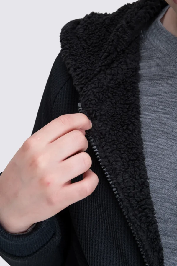 Kids' Waffle Sherpa Jacket>Macpac Shop