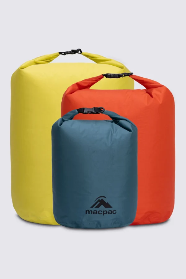 Lightweight Dry Bags — 3 Pack 5/10/15L>Macpac Clearance