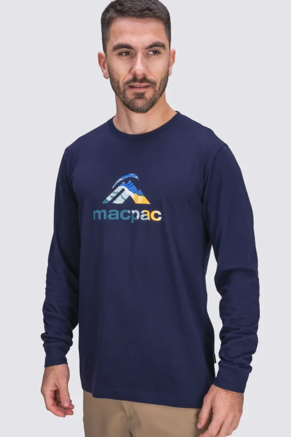 Men'S Logo Long Sleeve T-Shirt>Macpac Best Sale