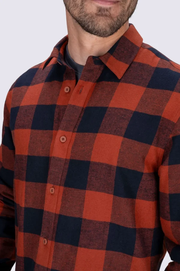 Men'S Sutherland Slim Flannel Shirt>Macpac Online