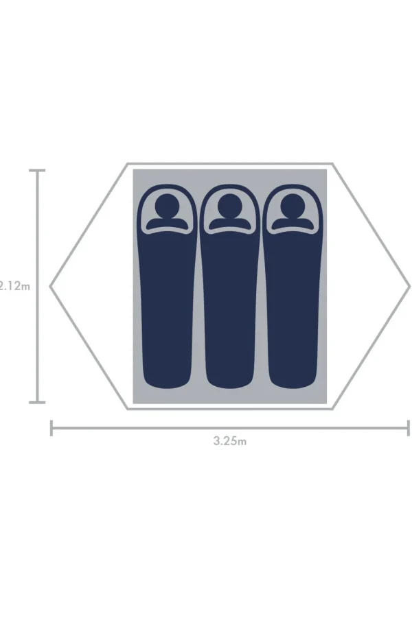 Polaris 3 Person Tent>Macpac Fashion