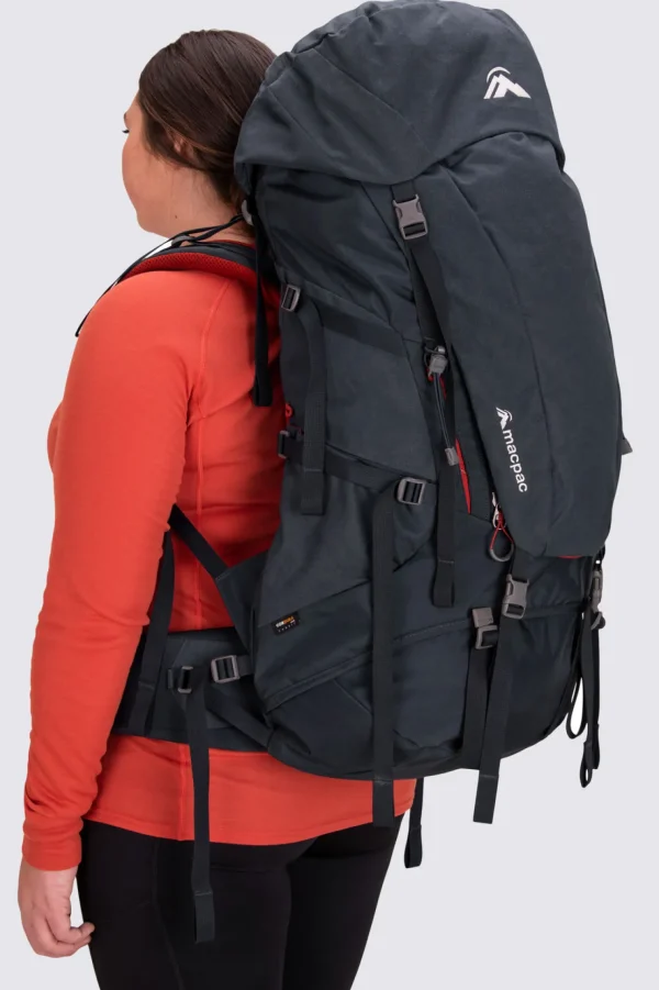 Torlesse Aztec® Front Zip 65L Hiking Backpack>Macpac New