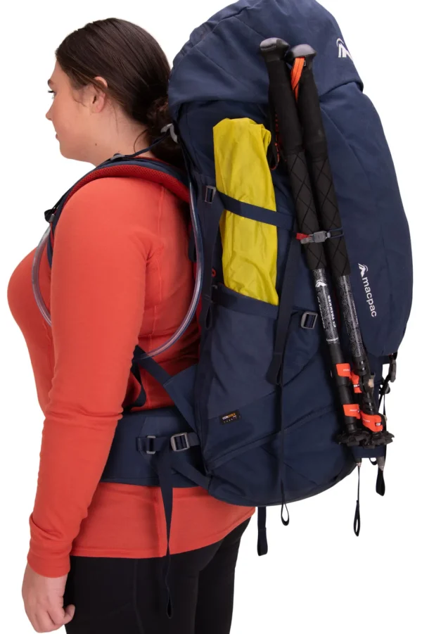 Torlesse Aztec® Front Zip 65L Hiking Backpack>Macpac New