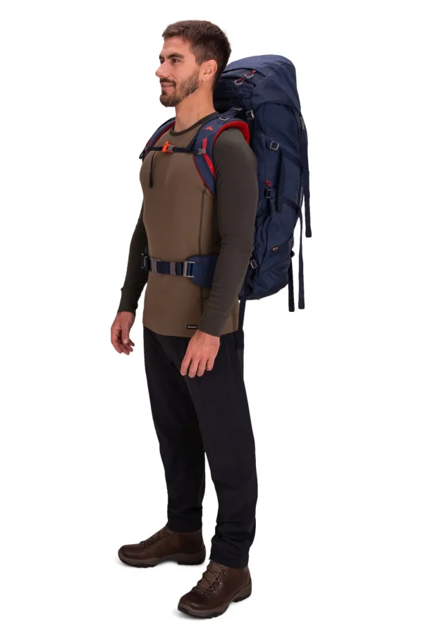 Torlesse Aztec® Front Zip 65L Hiking Backpack>Macpac New