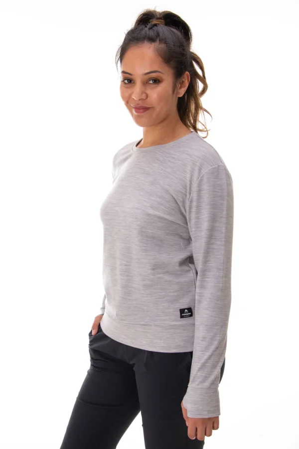 Women'S 280 Merino Blend Long Sleeve Crew>Macpac Hot
