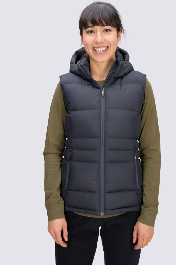 Women'S Aurora Hooded Down Vest>Macpac Clearance