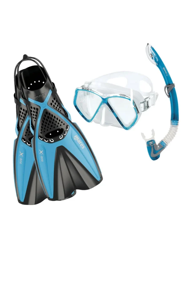 Mares X-One/Pirate Jnr Snorkelling Set>Macpac New