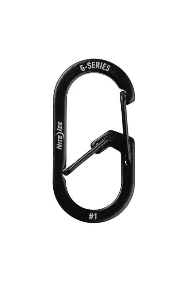 Nite Ize G-Series Dual Chamber Carabiner #1 — 2 Pack>Macpac Flash Sale