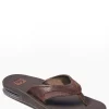 Reef® Fanning Leather Men'S Thongs>Macpac Clearance