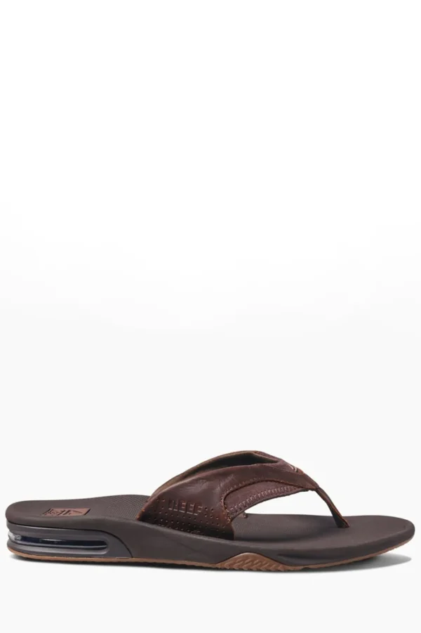 Reef® Fanning Leather Men'S Thongs>Macpac Clearance