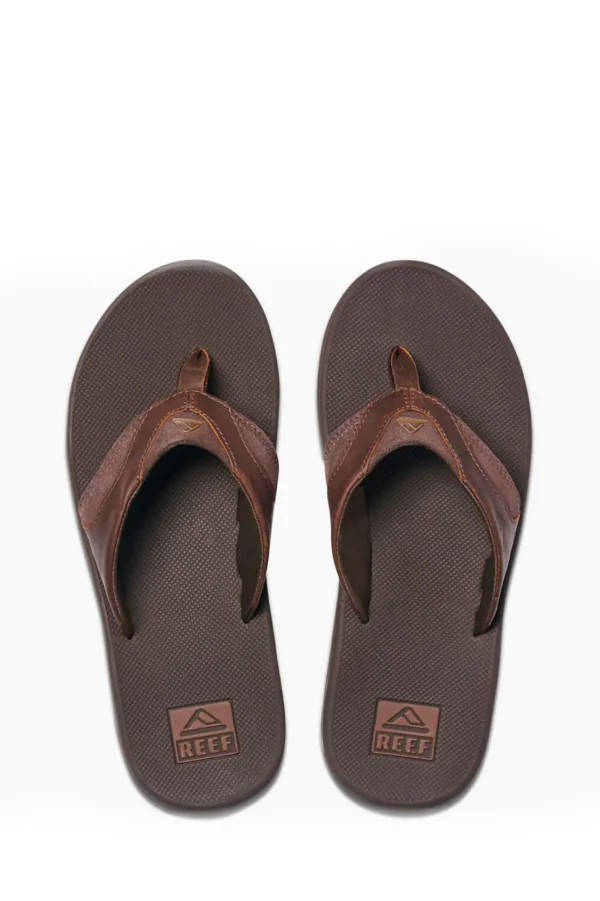 Reef® Fanning Leather Men'S Thongs>Macpac Clearance
