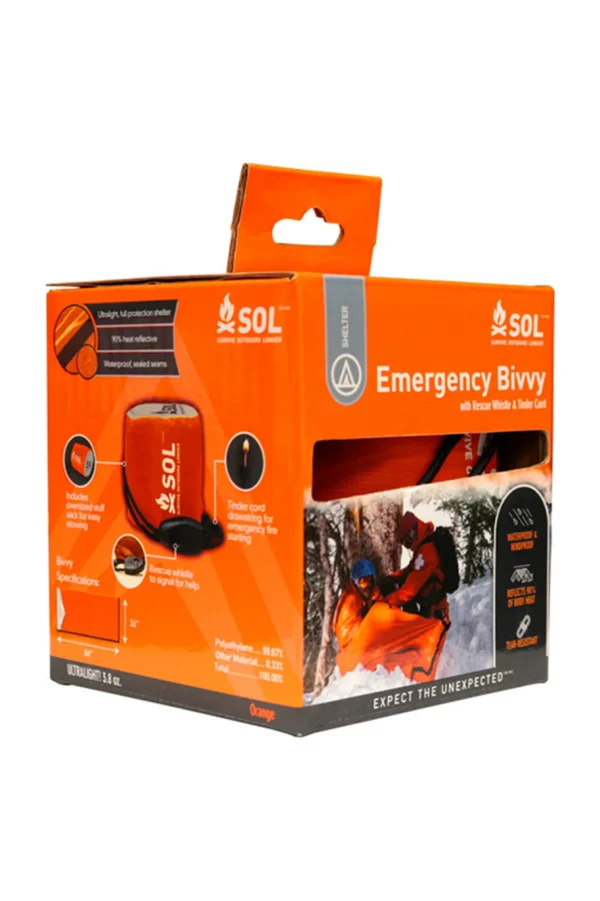 Sol Emergency Bivvy With Rescue Whistle>Macpac Online