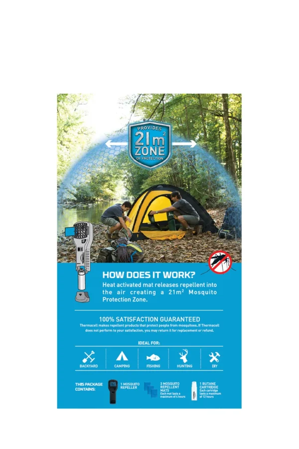 Thermacell Mosquito Repeller Unit — Black>Macpac Online