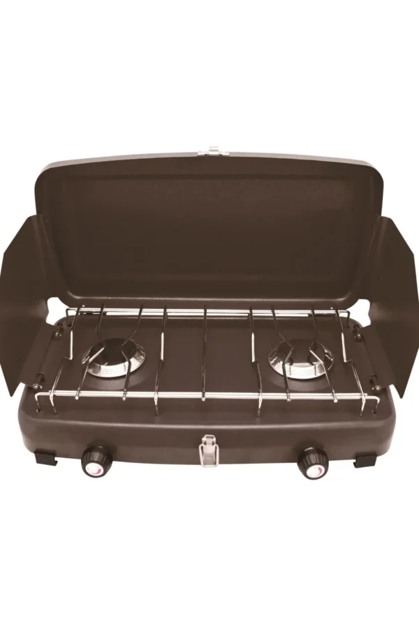 Wanderer 2 Burner Compact Lpg Portable Stove>Macpac New