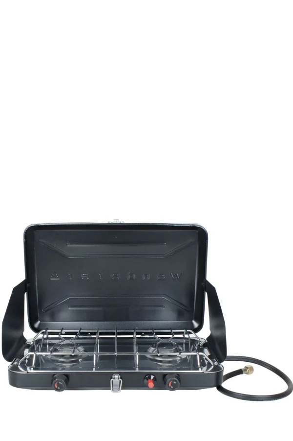 Wanderer 2 Burner Lpg Portable Stove With Drip Tray>Macpac Sale