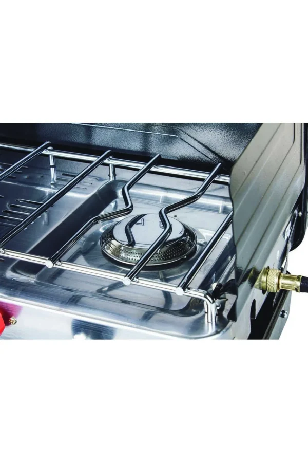 Wanderer 2 Burner Lpg Portable Stove With Grill>Macpac Flash Sale