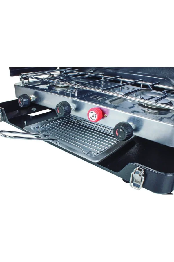 Wanderer 2 Burner Lpg Portable Stove With Grill>Macpac Flash Sale