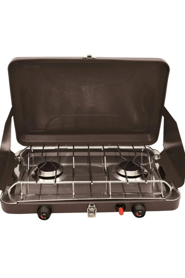 Wanderer 2 Burner Lpg Portable Stove With Drip Tray>Macpac Sale