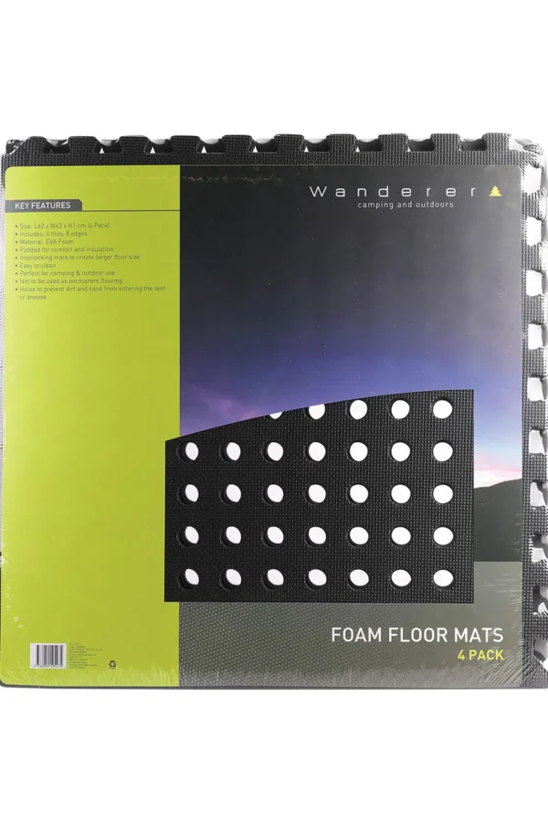 Wanderer Foam Mat With Holes — 4 Pack>Macpac Sale