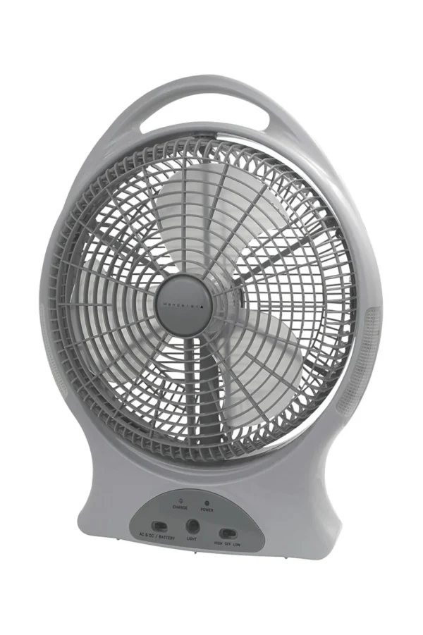 Wanderer Oscillating Rechargeable Fan — 12 Inches>Macpac Hot