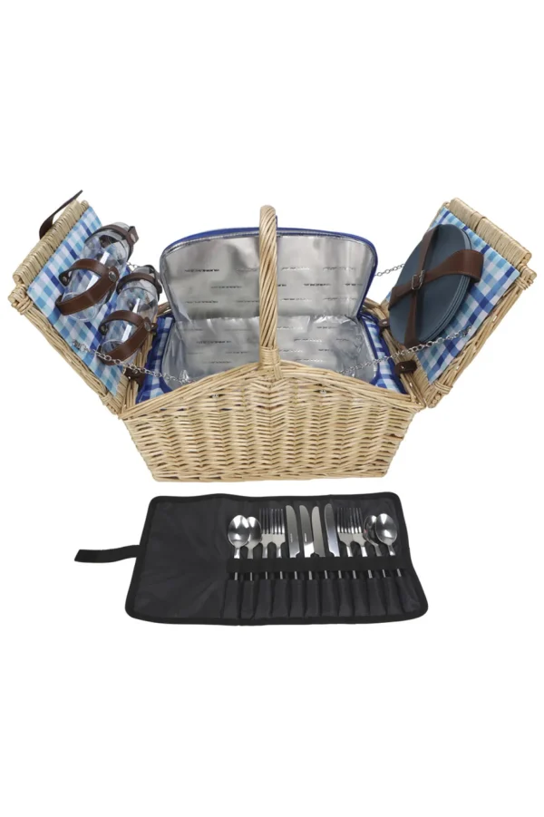 Wanderer Wicker Picnic Basket — Four Person>Macpac Shop