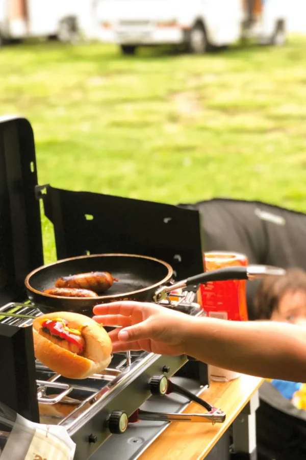 Zempire 2 Burner Deluxe Stove & Grill>Macpac Cheap