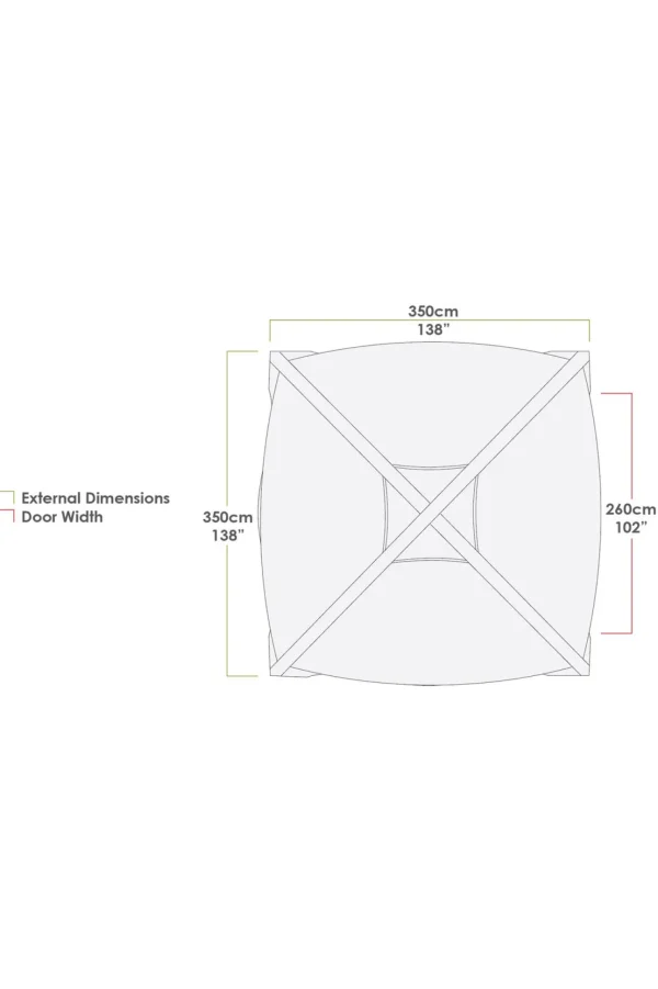 Zempire Aerobase 3 Gazebo>Macpac Discount