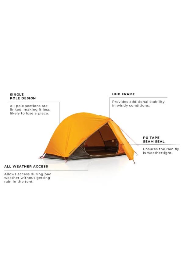 Zempire Atom 1 Person Hiking Tent>Macpac Store