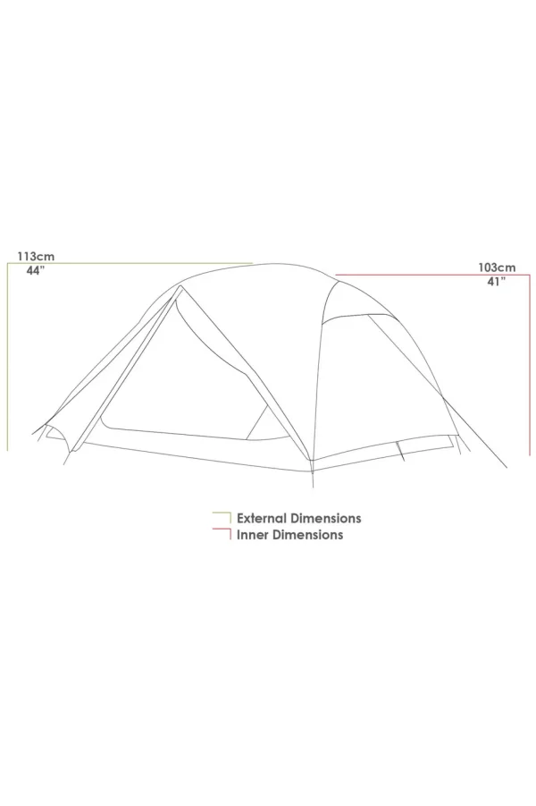 Zempire Zeus 2 Person Hiking Tent>Macpac Sale